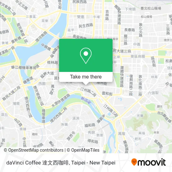 daVinci Coffee 達文西咖啡 map