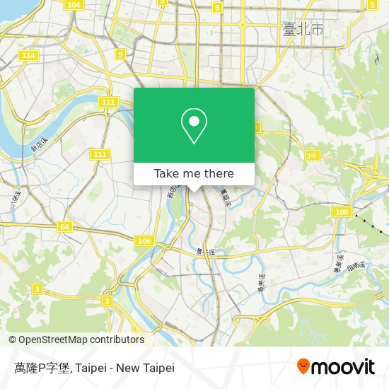 萬隆P字堡 map