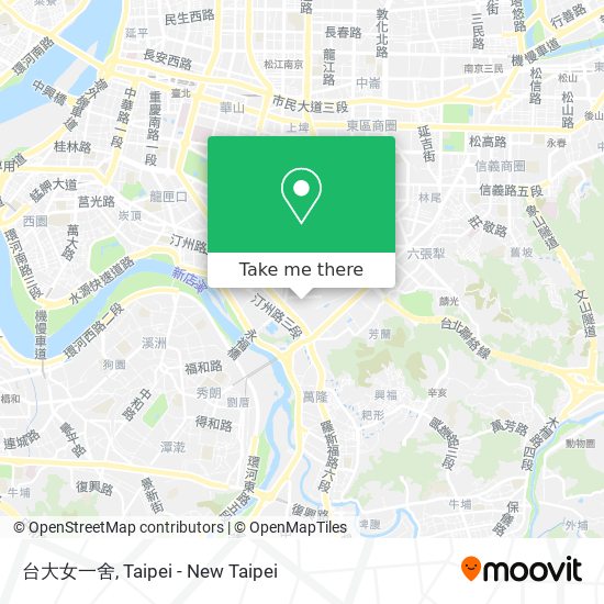 台大女一舍 map