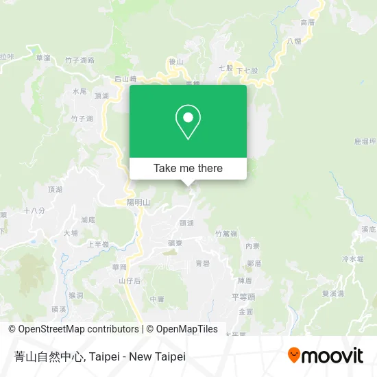 菁山自然中心 map