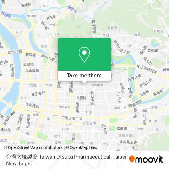 台灣大塚製藥 Taiwan Otsuka Pharmaceutical地圖
