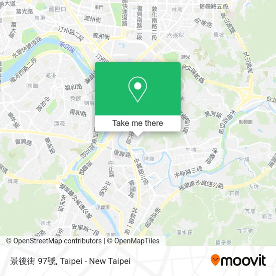 景後街 97號地圖