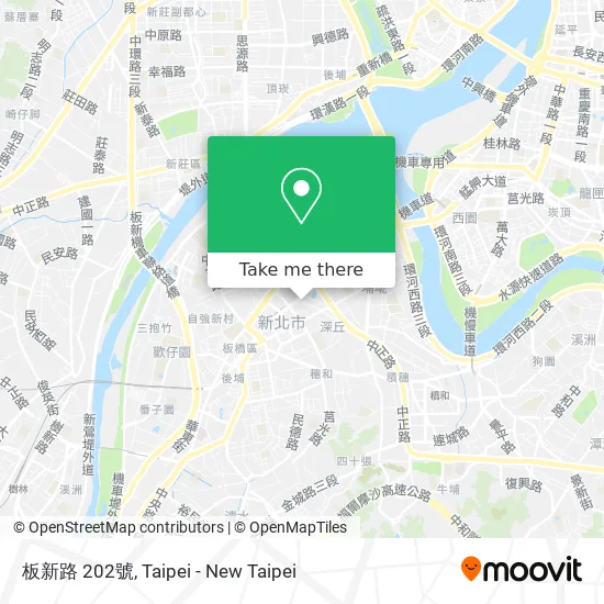 板新路 202號 map