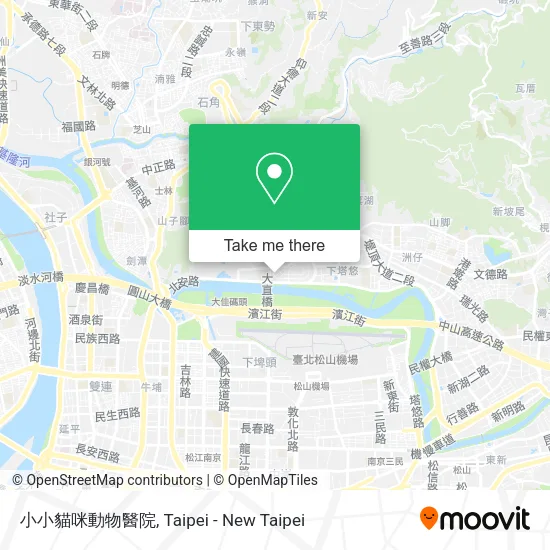 小小貓咪動物醫院地圖