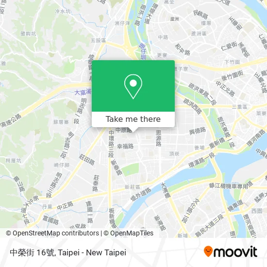 中榮街 16號 map