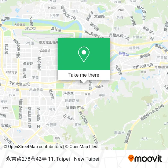 永吉路278巷42弄 11地圖