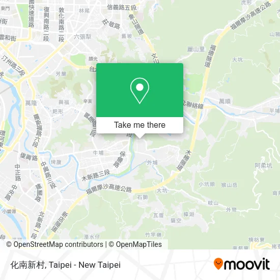 化南新村地圖