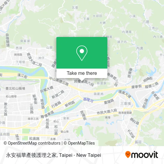 永安福華產後護理之家地圖