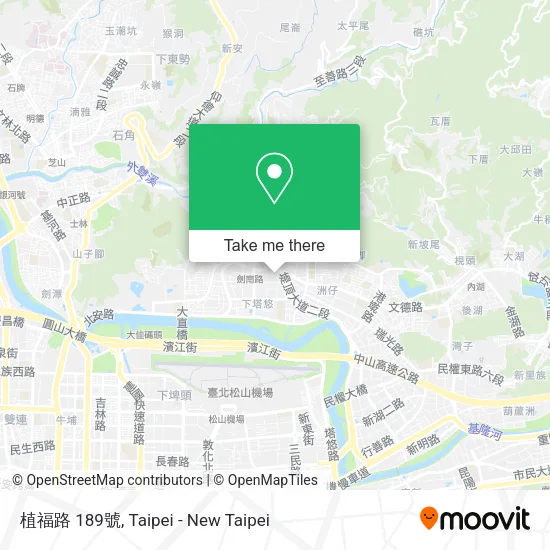 植福路 189號地圖
