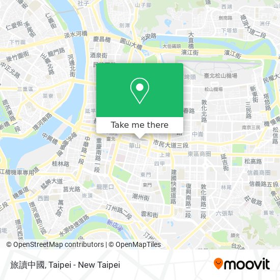 旅讀中國 map