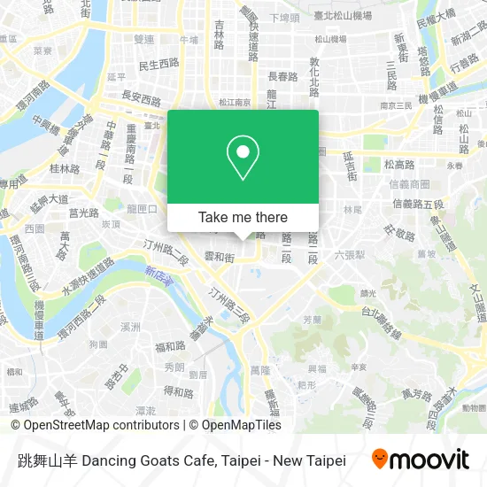 跳舞山羊 Dancing Goats Cafe地圖