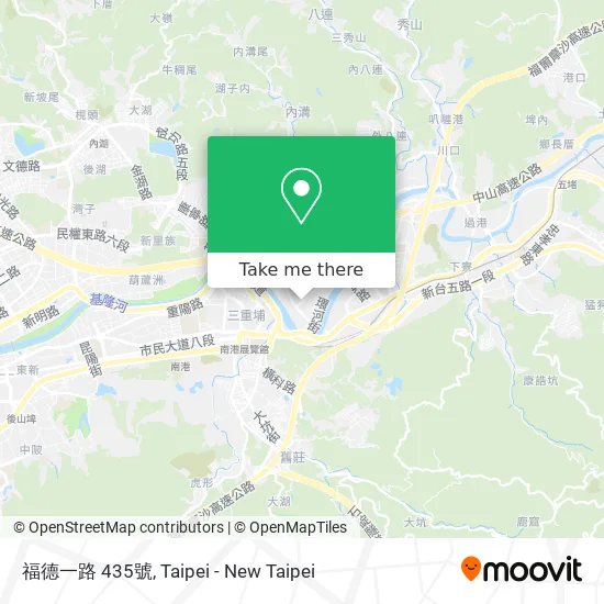 福德一路 435號 map