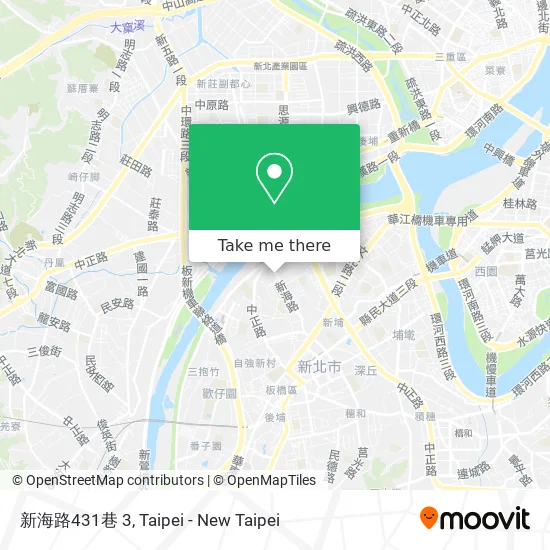 新海路431巷 3 map