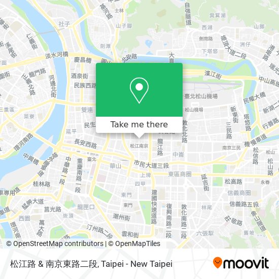 松江路 & 南京東路二段 map