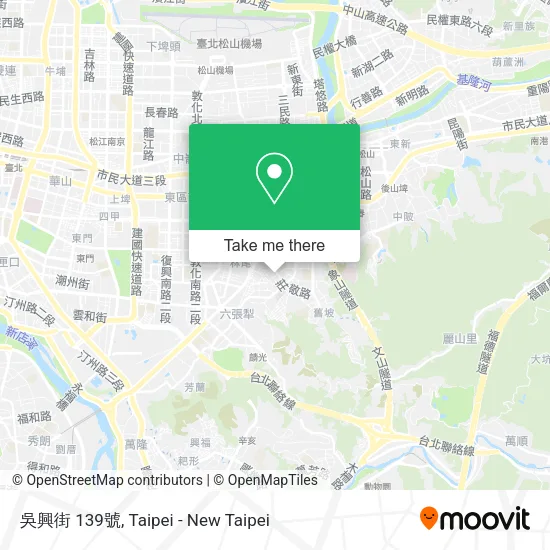 吳興街 139號地圖