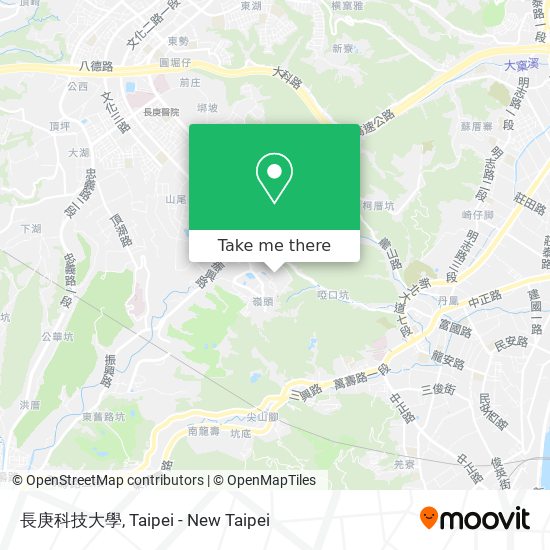 長庚科技大學 map