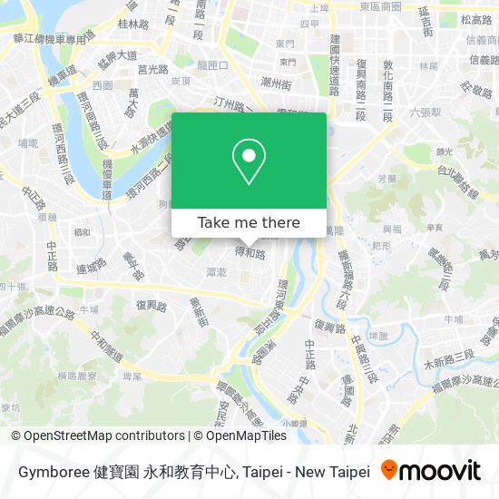 Gymboree 健寶園 永和教育中心 map