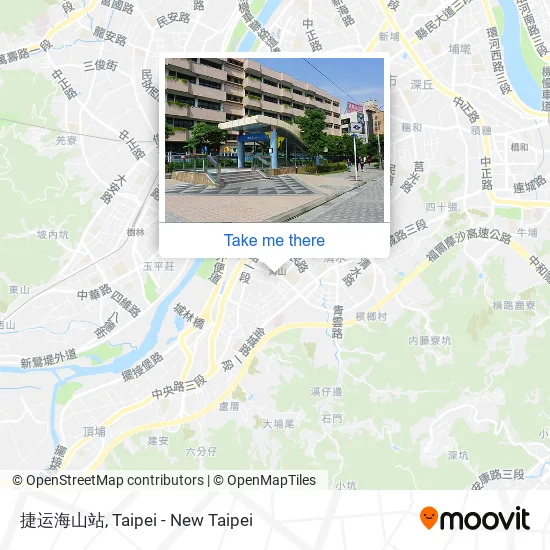 捷运海山站地圖
