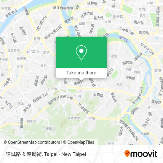 連城路 & 連勝街地圖