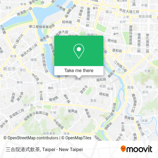 三合院港式飲茶地圖