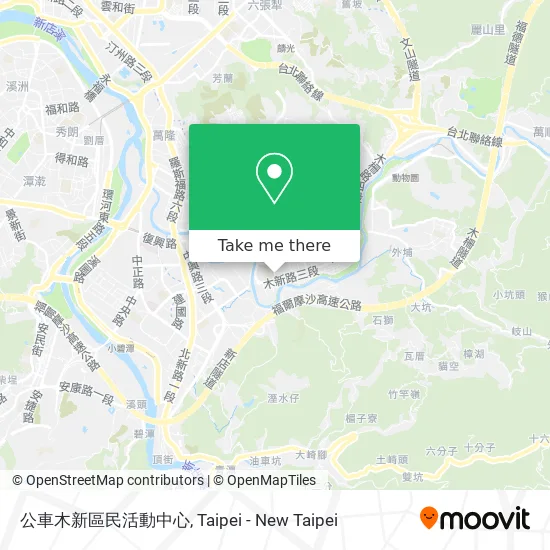公車木新區民活動中心 map