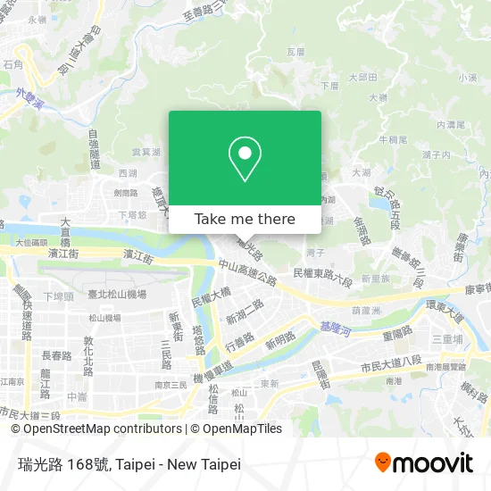 瑞光路 168號 map