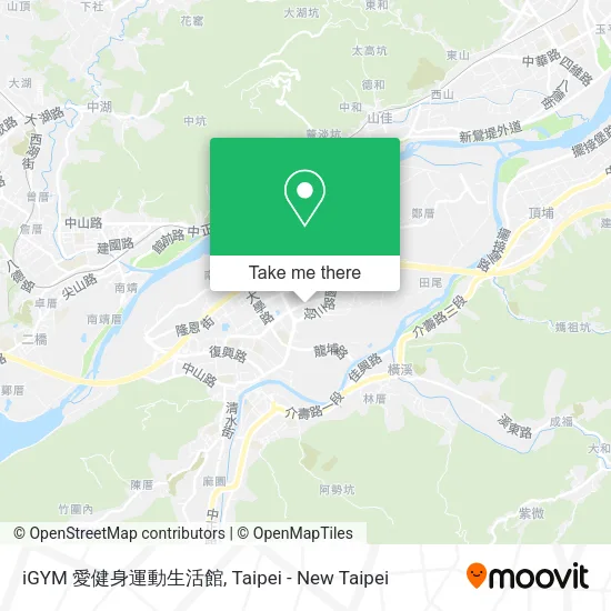 iGYM 愛健身運動生活館地圖