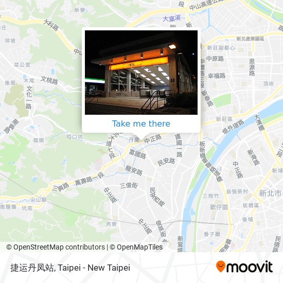 捷运丹凤站 map