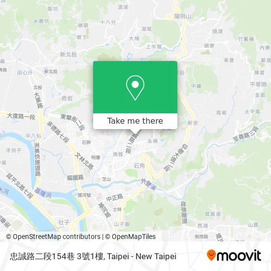 忠誠路二段154巷 3號1樓 map