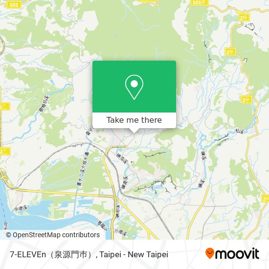 7-ELEVEn（泉源門巿） map