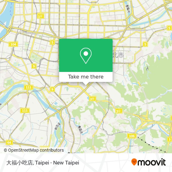 大福小吃店 map