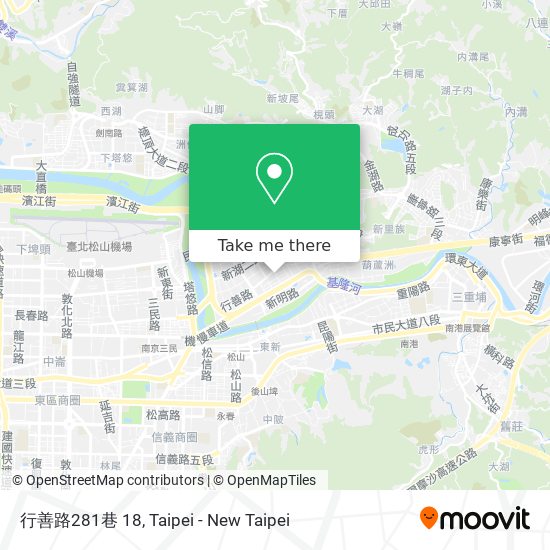 行善路281巷 18地圖