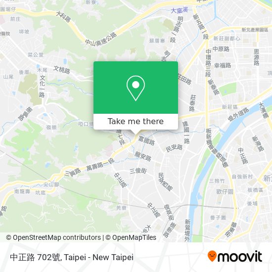 中正路 702號 map