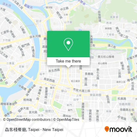 鱻客棧餐廳地圖