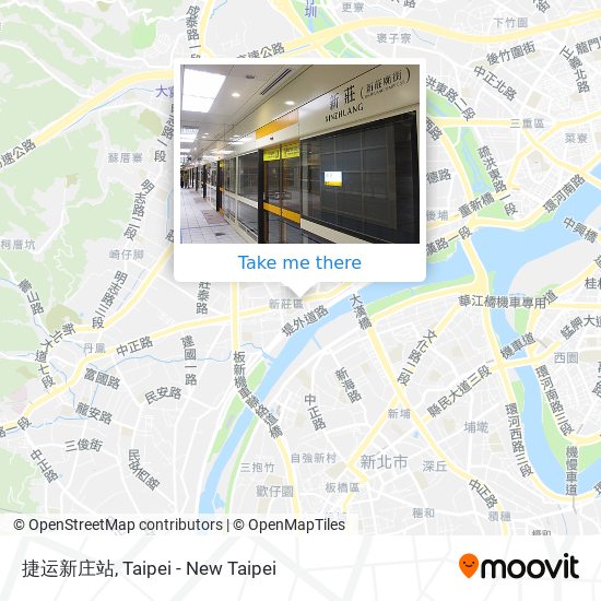 捷运新庄站地圖