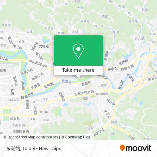东湖站 map