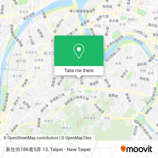 新生街186巷5弄 13地圖