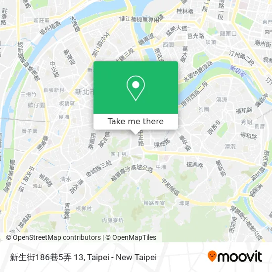 新生街186巷5弄 13 map