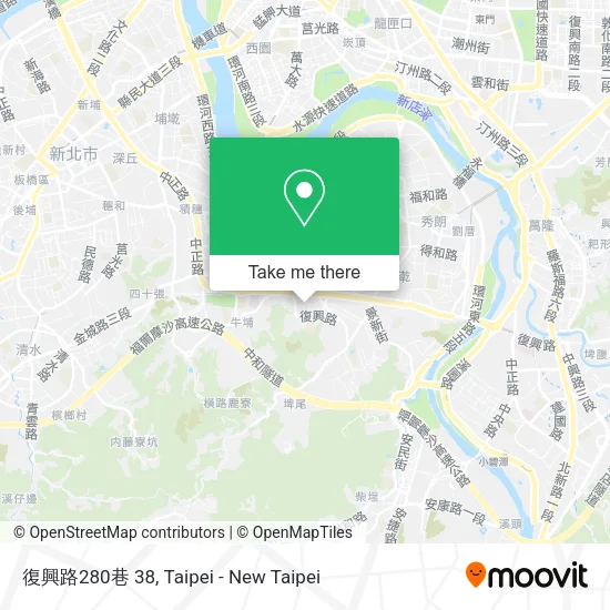 復興路280巷 38地圖
