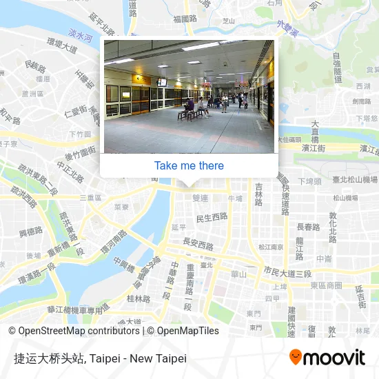 捷运大桥头站 map