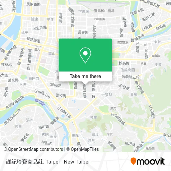 謝記珍寶食品莊地圖