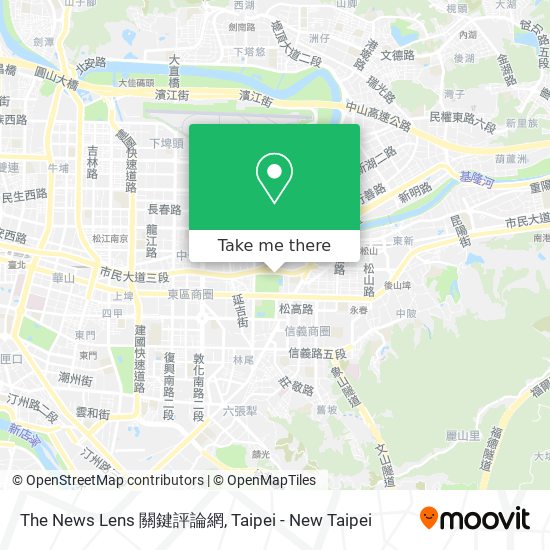 The News Lens 關鍵評論網 map