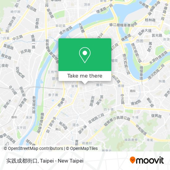 实践成都街口 map