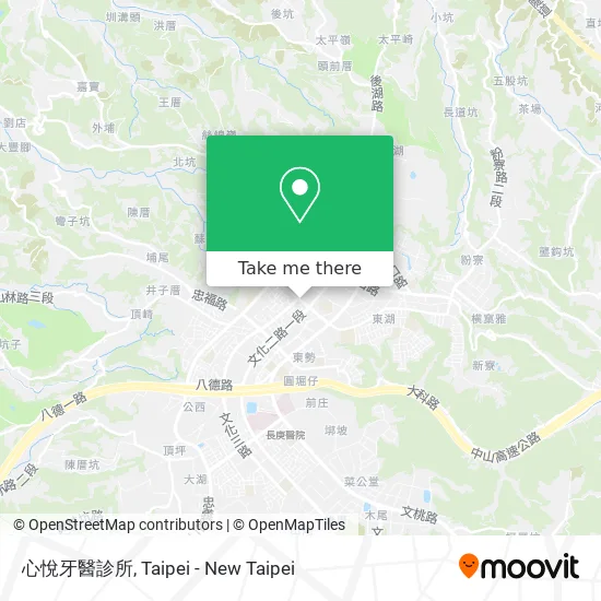 心悅牙醫診所 map