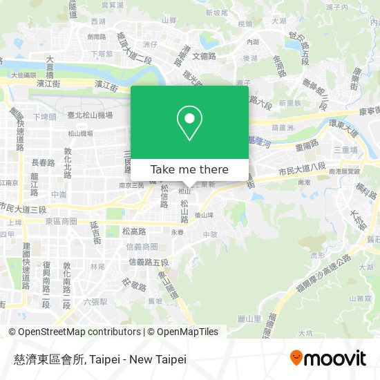 慈濟東區會所 map