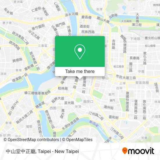 中山堂中正廳 map