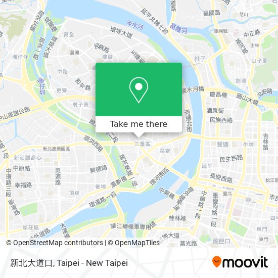 新北大道口 map