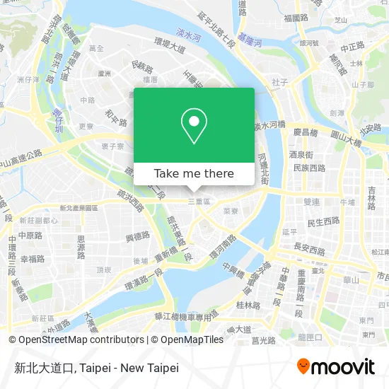 新北大道口地圖