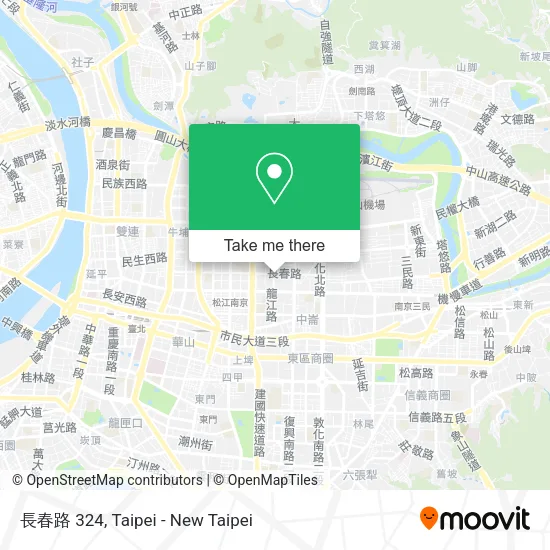 長春路 324 map