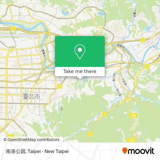 南港公园 map